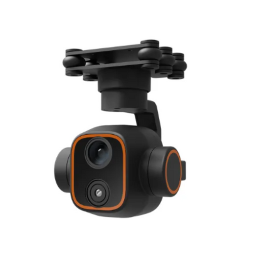 FPV HD kamera „SkyDroid C12 2K 1080P“ terminio vaizdo gavimo sistema, 3 ašių stabilizuotas stabilizatorius 