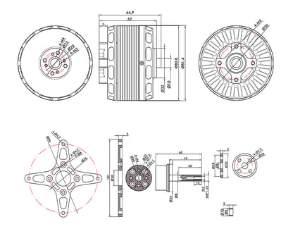 Variklis T-variklis AT7224 KV160