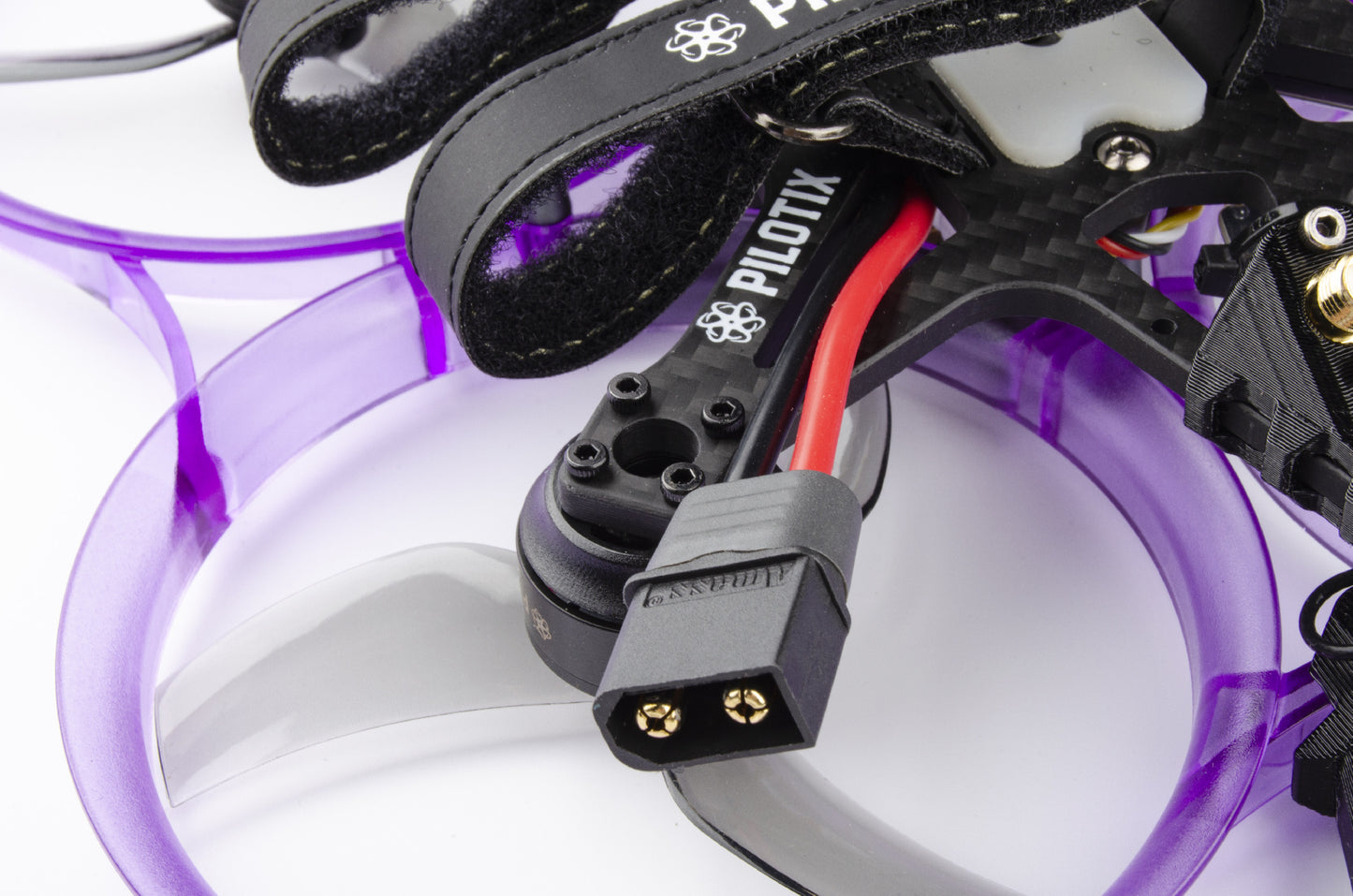 FPV dronas „Pilotix Luke“ 3,5 colio „Cinewhoop 6S“ analoginis TBS 