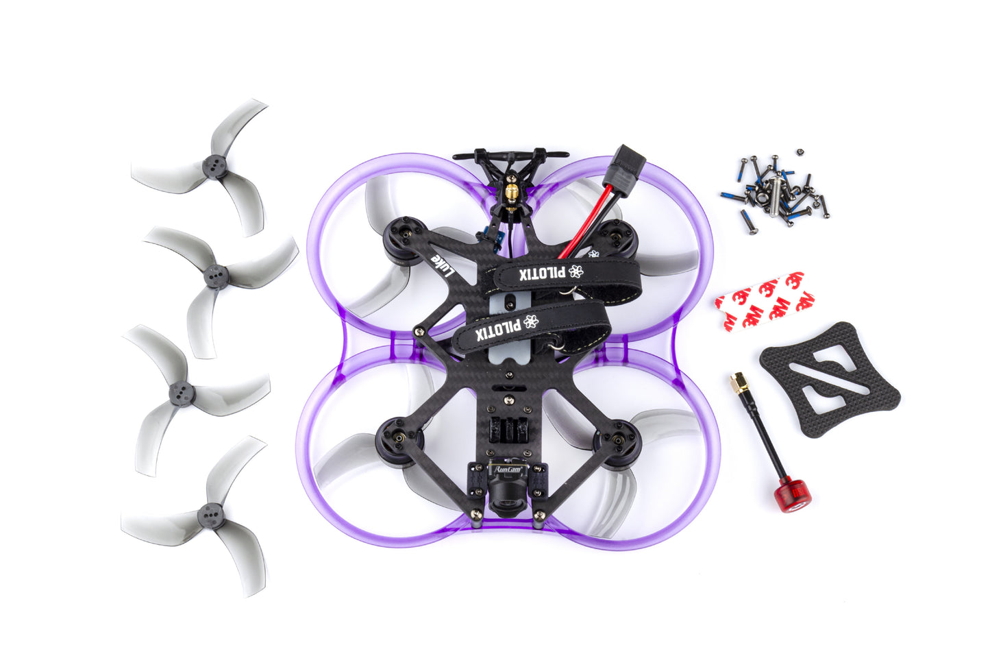 FPV dronas „Pilotix Luke“ 3,5 colio „Cinewhoop 6S HD“ TBS 