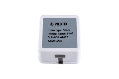 „Pilotix F405 V3 3080 80A AM32“ įkrovimo stotelė 