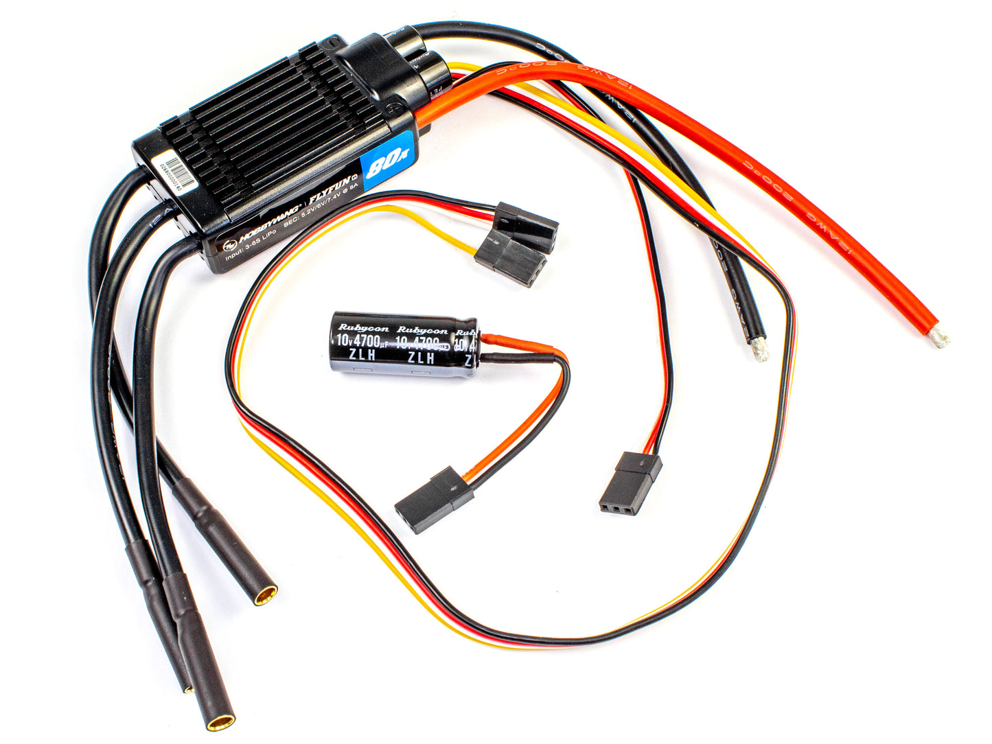 ESC Hobbywing FLYFUN 80A 8S V5 