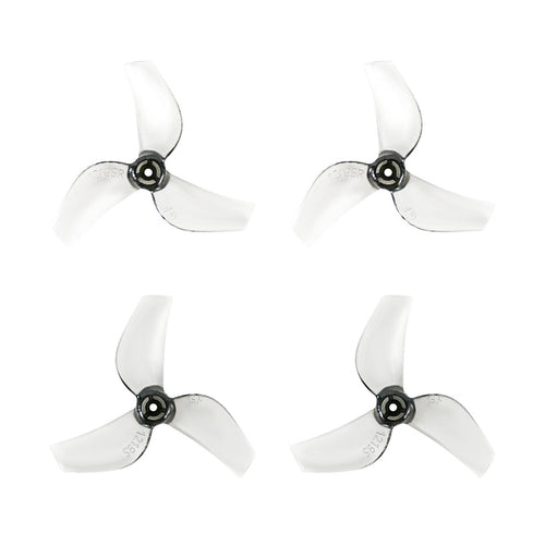 Propeleris „Gemfan 1219S“, 3 menčių, 1 mm velenas, skaidriai pilkas (2 pagal laikrodžio rodyklę + 2 prieš laikrodžio rodyklę)