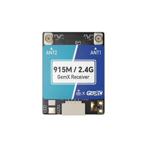 Imtuvas GEPRC ELRS 915M/2.4G Gemini Xrossband