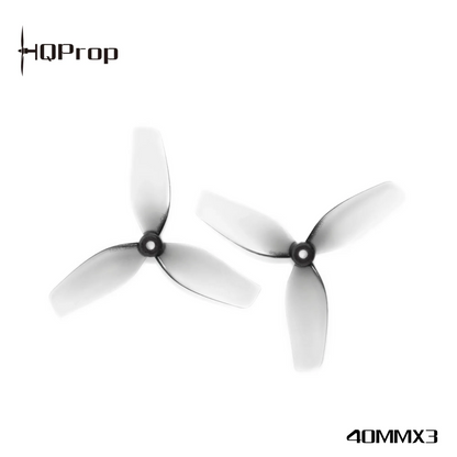Propeleriai HQProp UltralightWhoop 3-BL 1.6" pilki (2 prieš laikrodžio rodyklę + 2 pagal laikrodžio rodyklę) 