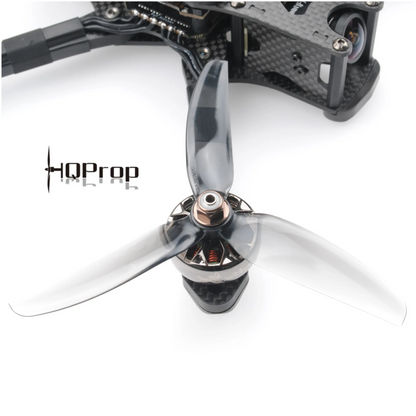 Propelleriai HQProp Freestyle 3 menčių 5'' pilki (2 prieš laikrodžio rodyklę + 2 pagal laikrodžio rodyklę) 