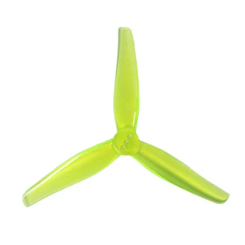 HQProp 3 menčių 3,5" geltoni 2 mm sraigtai (2 prieš laikrodžio rodyklę + 2 pagal laikrodžio rodyklę) 