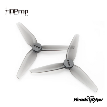 HQProp HeadsUpTiny 3 menčių 3 colių pilki sraigtai (2 prieš laikrodžio rodyklę + 2 pagal laikrodžio rodyklę) 