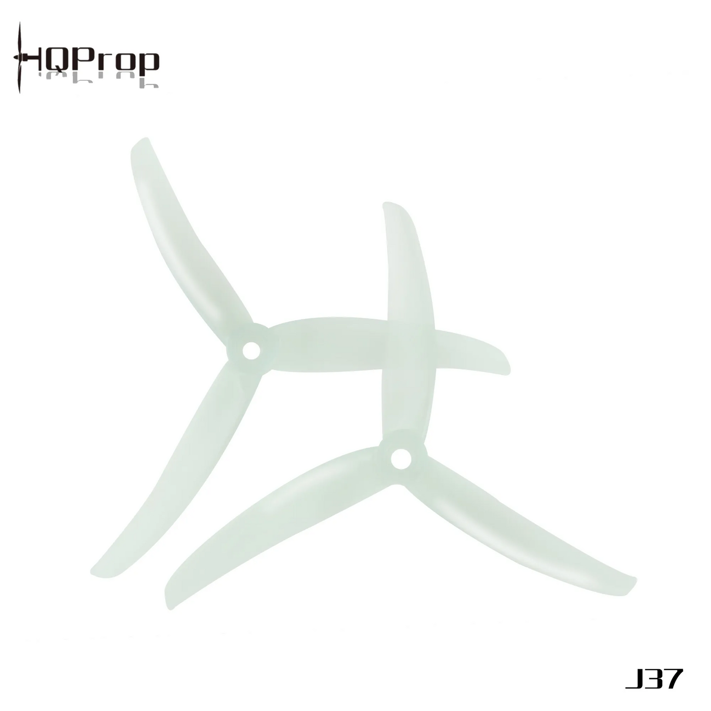 Propeleriai HQProp Juicy J37 3 menčių 4.9" žali (2 prieš laikrodžio rodyklę + 2 pagal laikrodžio rodyklę) 