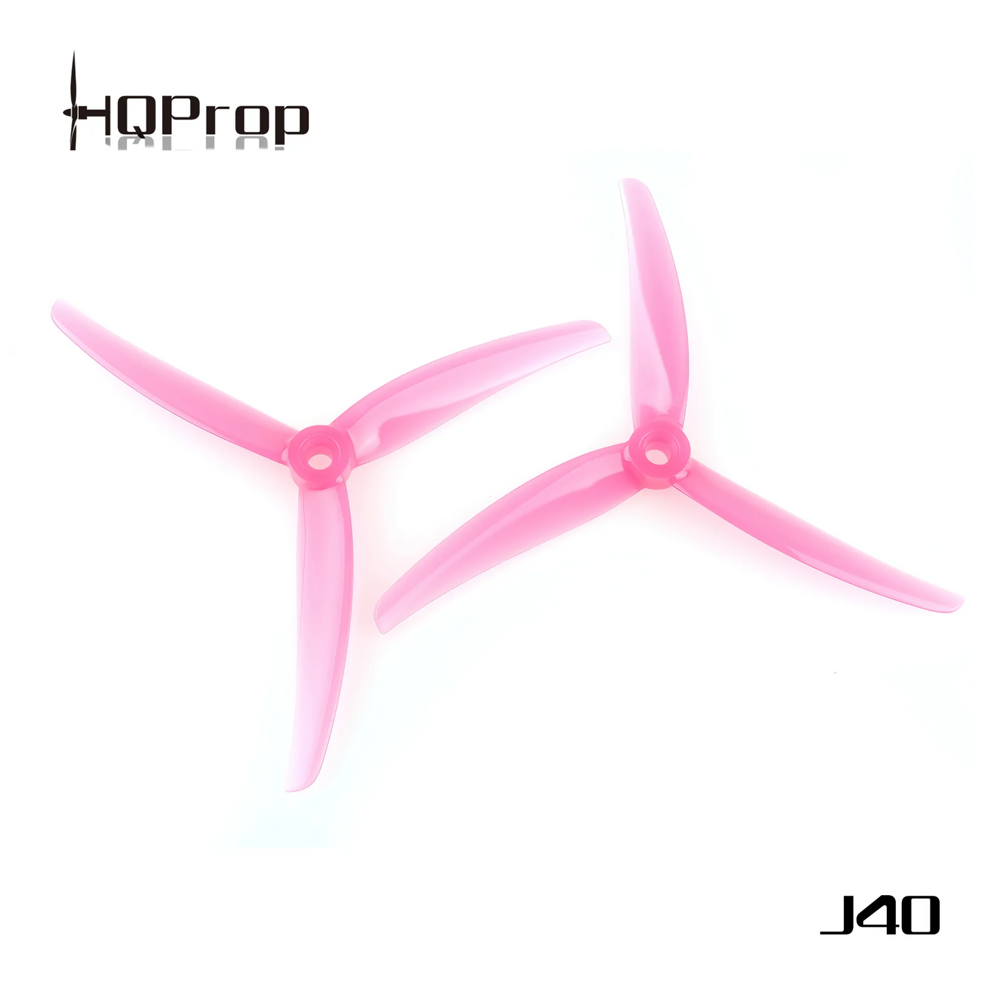 Propeleriai HQProp Juicy J40 3 menčių 5.1" rožiniai (2 prieš laikrodžio rodyklę + 2 pagal laikrodžio rodyklę) 