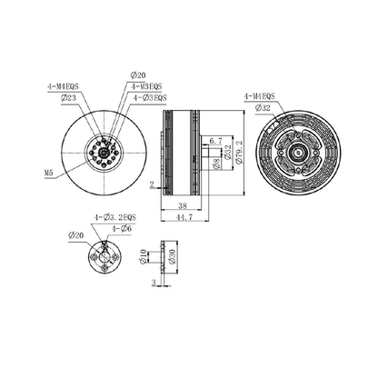 Variklis Pilotix 7215 200KV