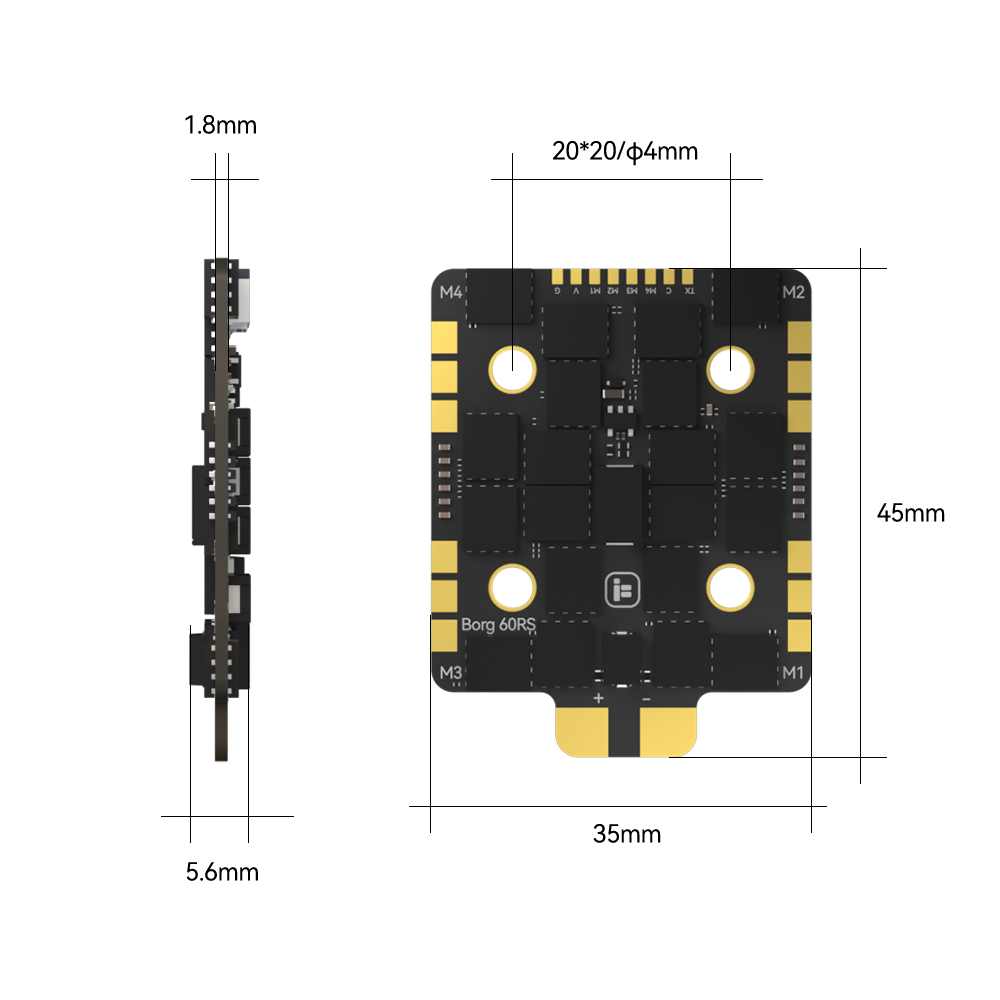 ESC iFlight Borg 60RS 