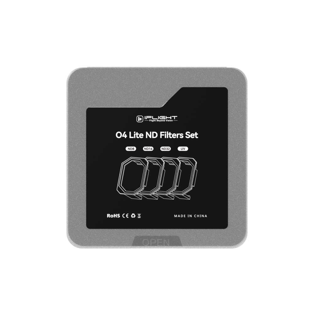 „iFlight Defender 20 Lite“ filtrų rinkinys, skirtas O4 (UV filtras, ND8, ND16, ND32) 