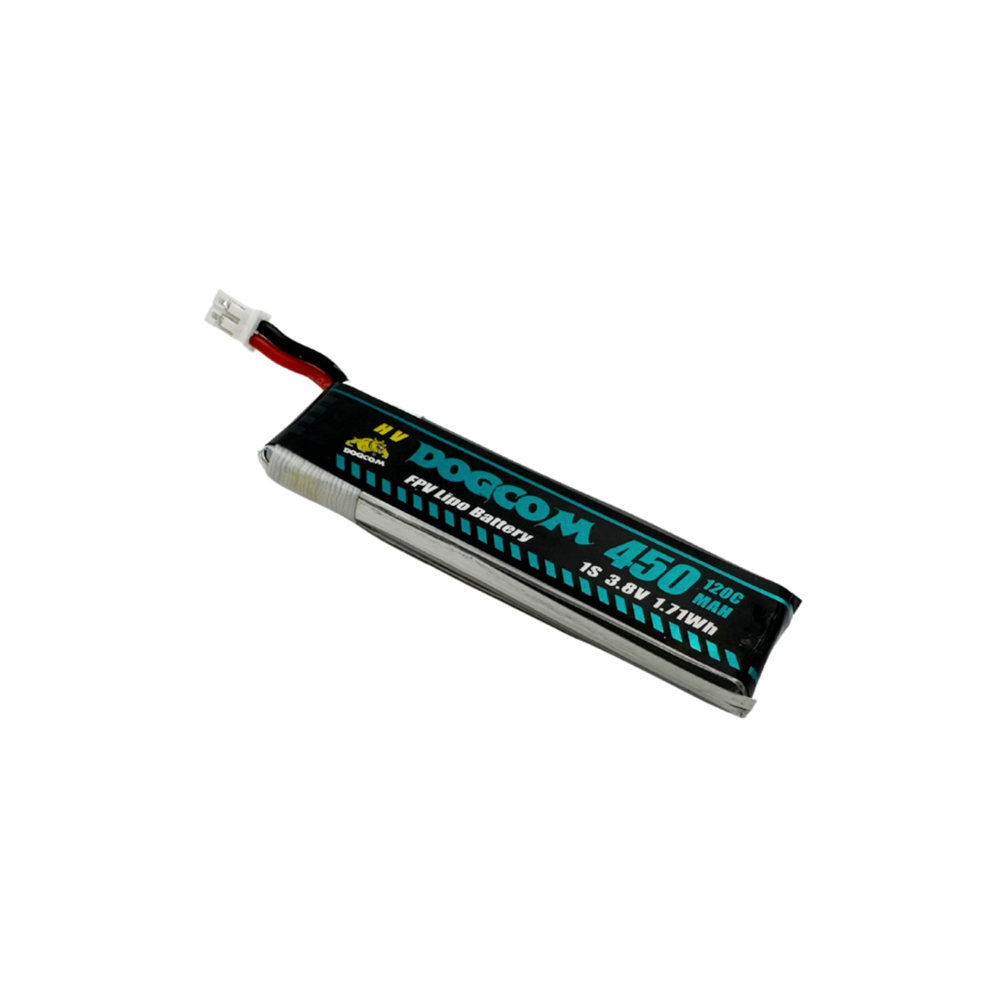 Baterija DOGCOM 450 mAh 1S 3,8 V 120C BT2.0 s vodiči 