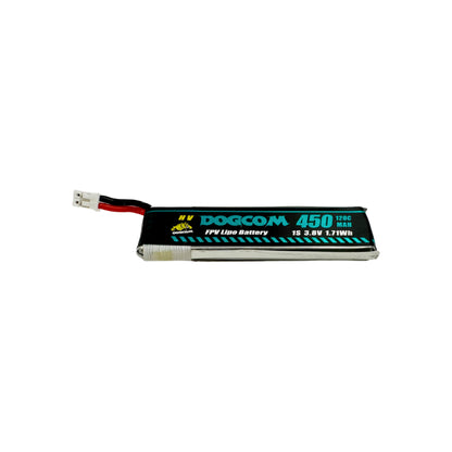 Baterija DOGCOM 450 mAh 1S 3,8 V 120C BT2.0 s vodiči 