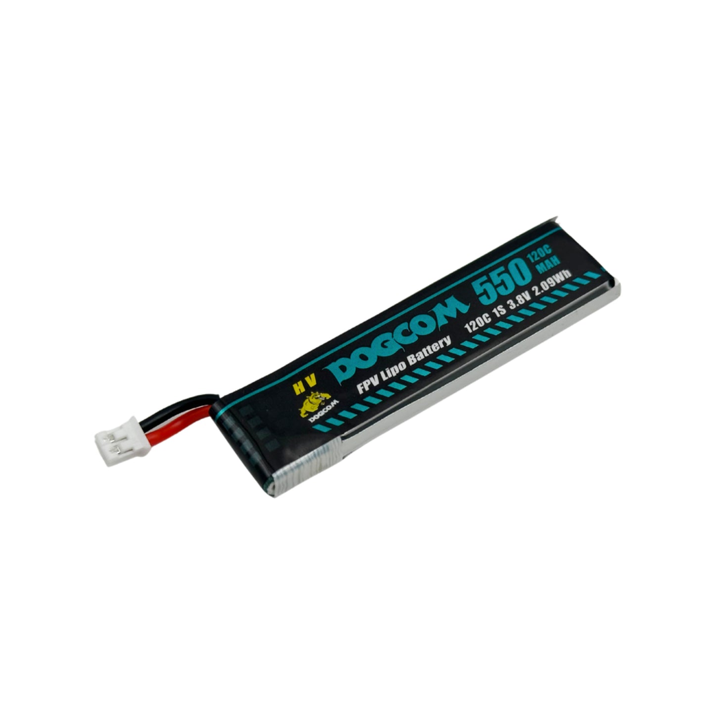 Baterija DOGCOM 550 mAh 1S 3,8 V 120C HV LiPo PH2.0 