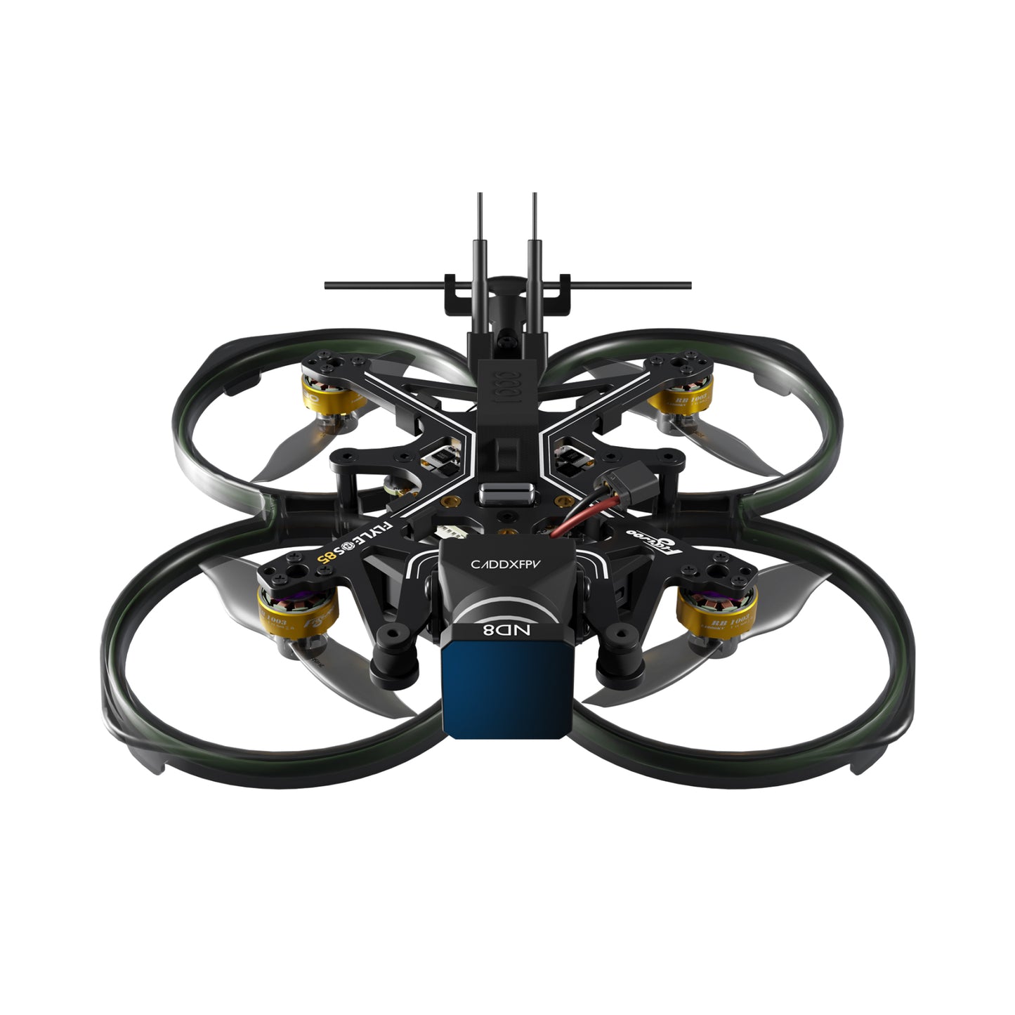 FPV dronas FLYWOO FlyLens 85 HD Walksnail Moonlight 4K 2S ELRS 2.4G V1.3 