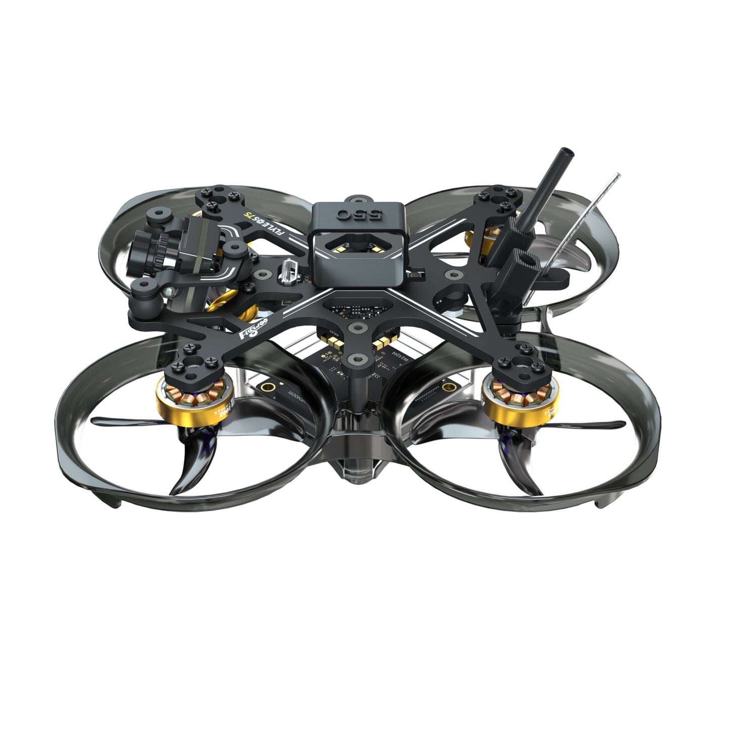 FPV dronas FLYWOO FlyLens 75 HD Walksnail 2S BNF ELRS 2.4G V1.3 