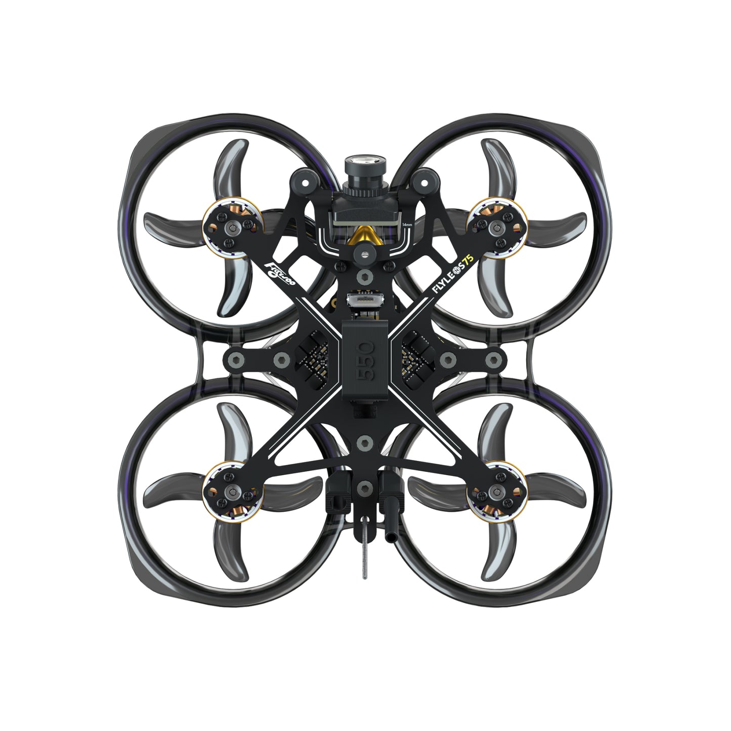 FPV dronas FLYWOO FlyLens 75 HDZero 2S ELRS 2.4G V1.3 
