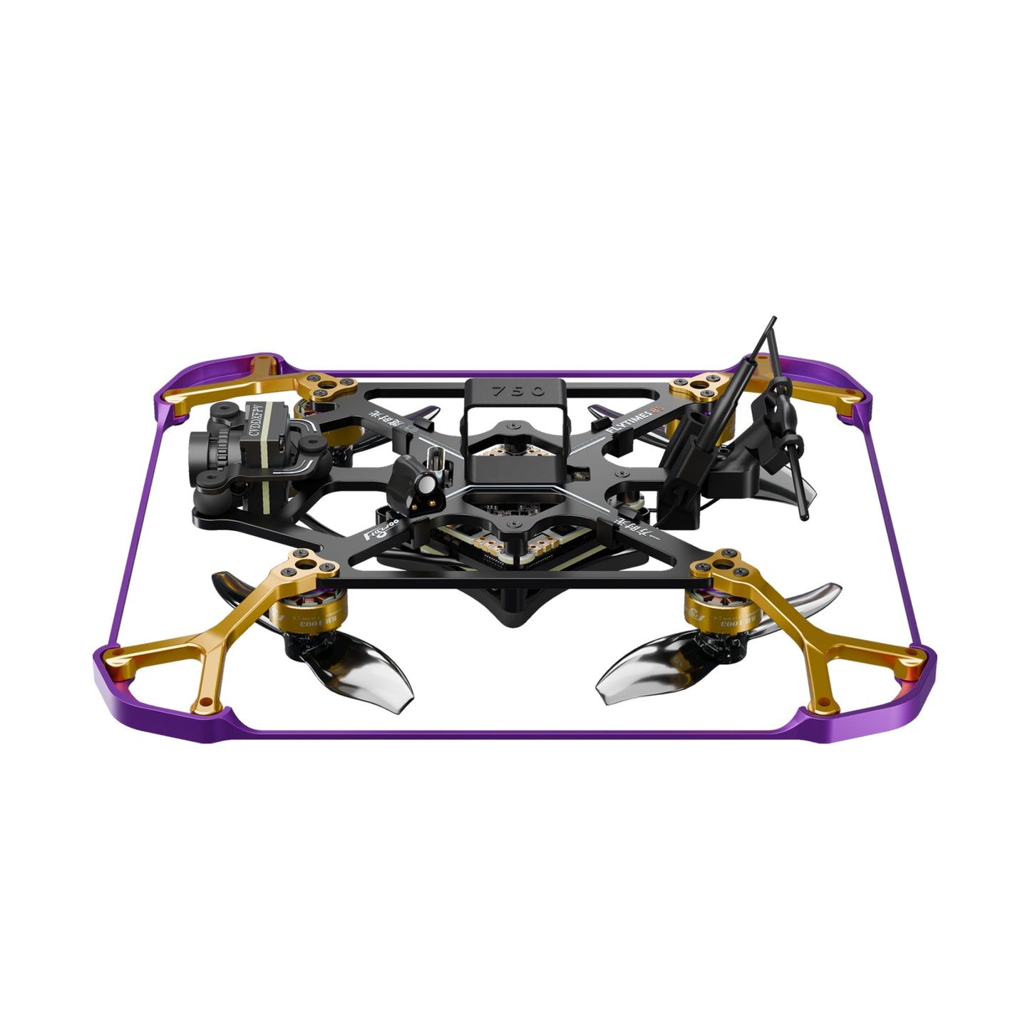 FPV dronas FLYWOO Flytimes 85 Walksnail 2S ELRS 2.4G 