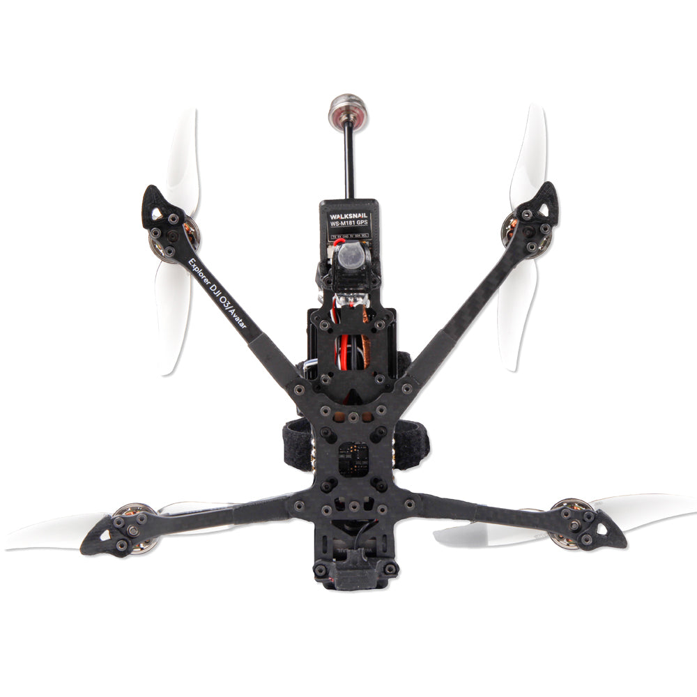 FPV dronas FLYWOO Explorer LR 4 HD Walksnail 4S ELRS 2.4G 