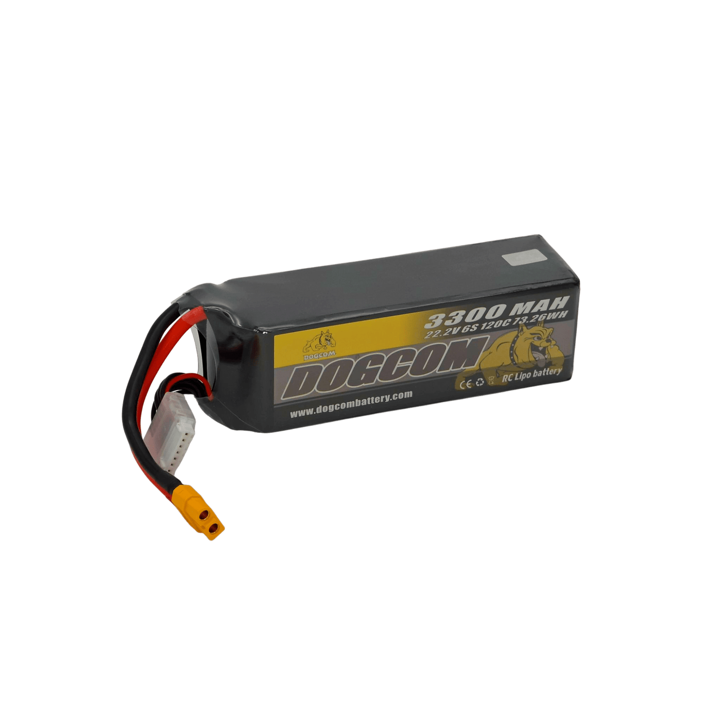 Akumuliatorius DOGCOM 3300mAh 6S 120C 22.2V LiPo XT60 