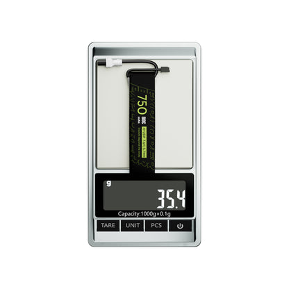 Akumuliatorius FLYWOO Explorer 750mAh 2S HV 80C LiPo XT30UP (2 vnt.) 