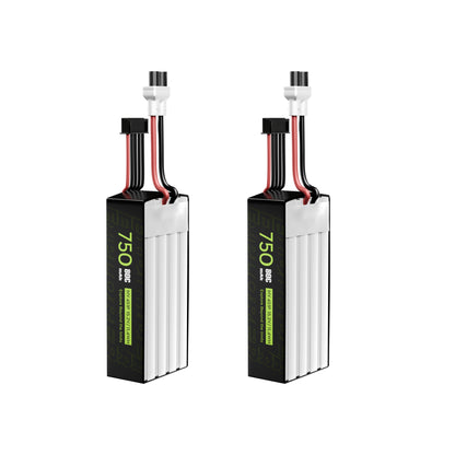 Akumuliatorius FLYWOO Explorer 750mAh 4S HV 75C LiPo XT30UP (2 vnt.) 
