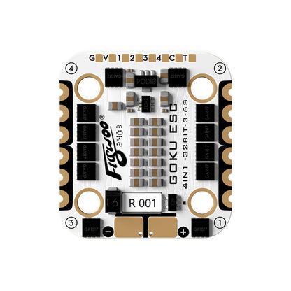 ESC 4-in-1 FLYWOO GOKU G45M 32BIT 2-6S 45A AM32 20x20 
