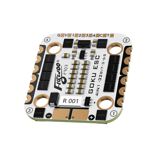 ESC 4-in-1 FLYWOO GOKU G45M 32BIT 2-6S 45A AM32 20x20 