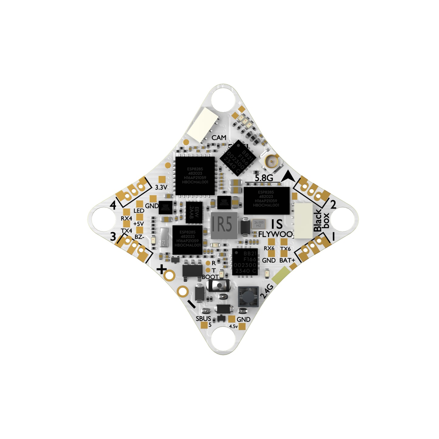 AIO FLYWOO GOKU F405 ERVT 1S 5A 5-in-1 400mw ELRS 