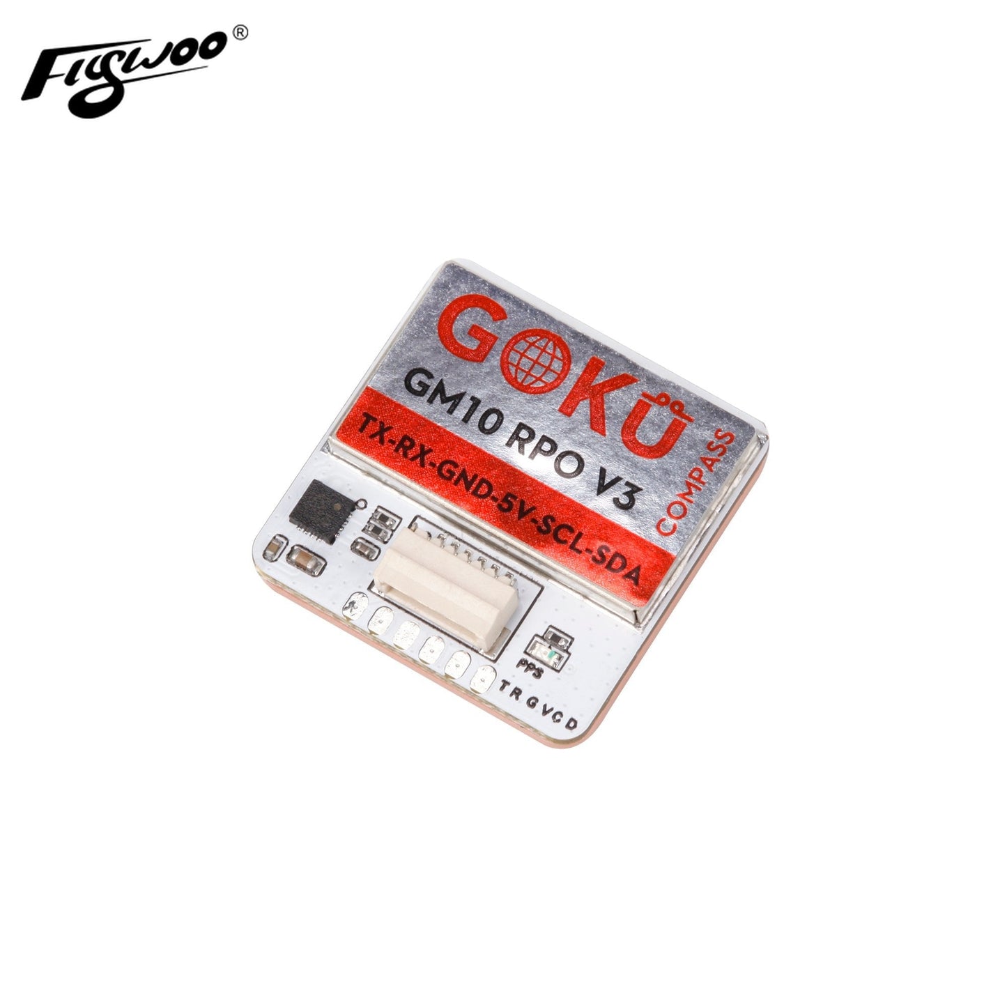 GPS modulis Flywoo GOKU GM10 Pro V3 kompasas 