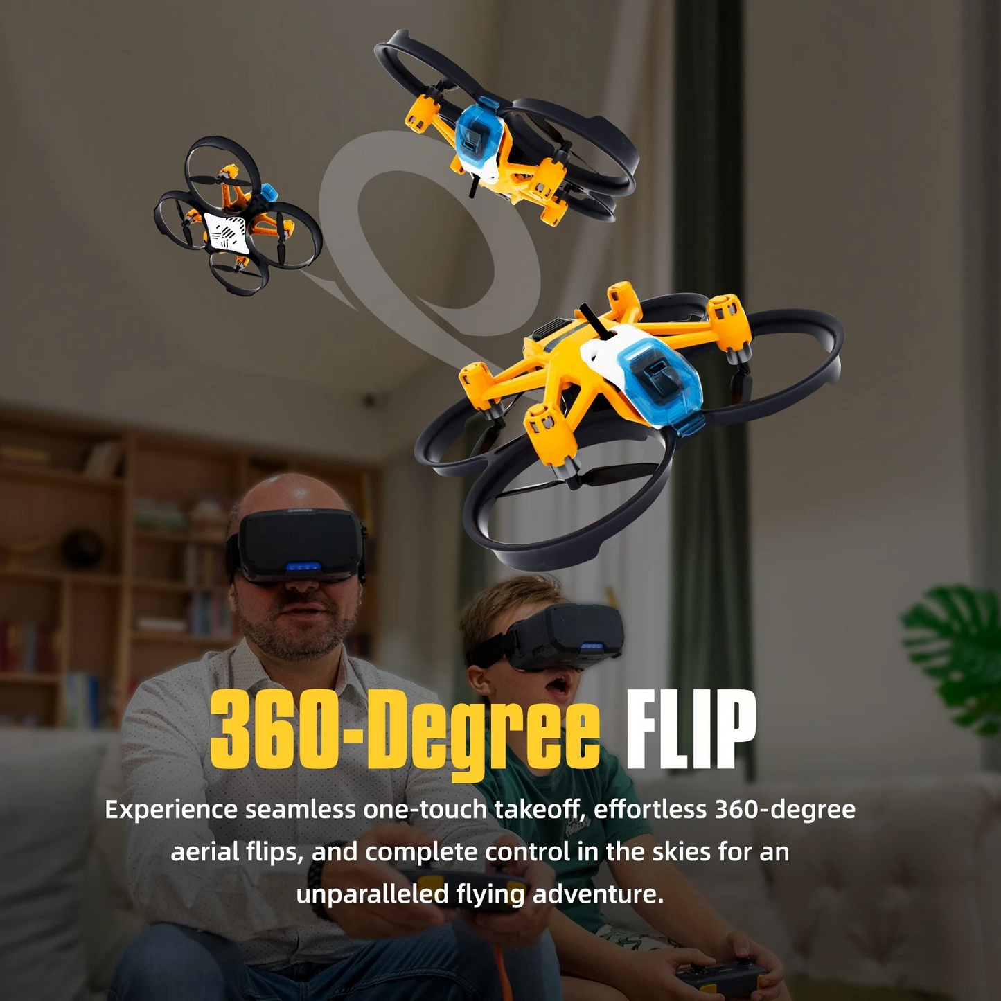 FPV dronas HISINGY FIREFLY išmanusis derinys