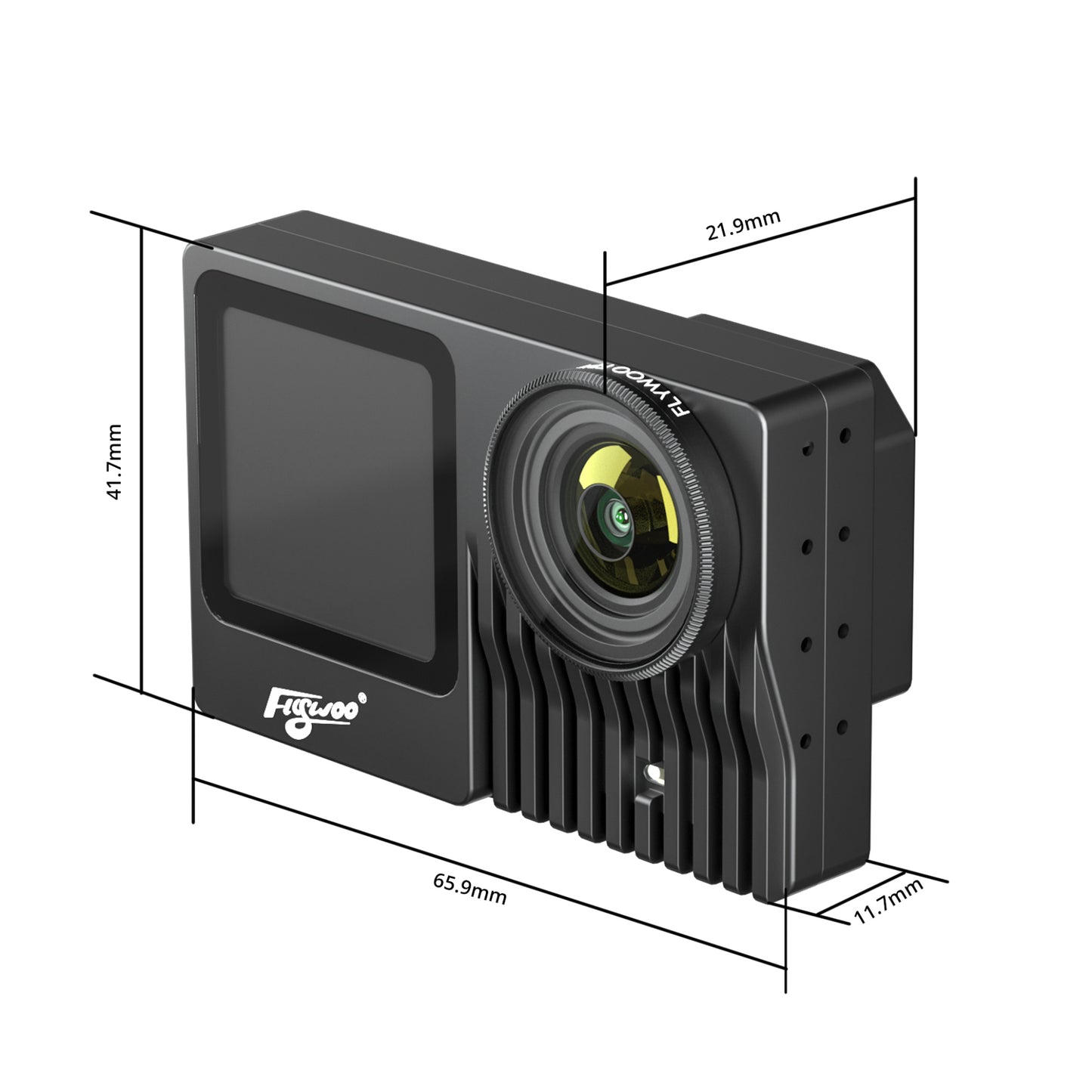 Veiksmo kamera FLYWOO 2.1 GP12 Pro 