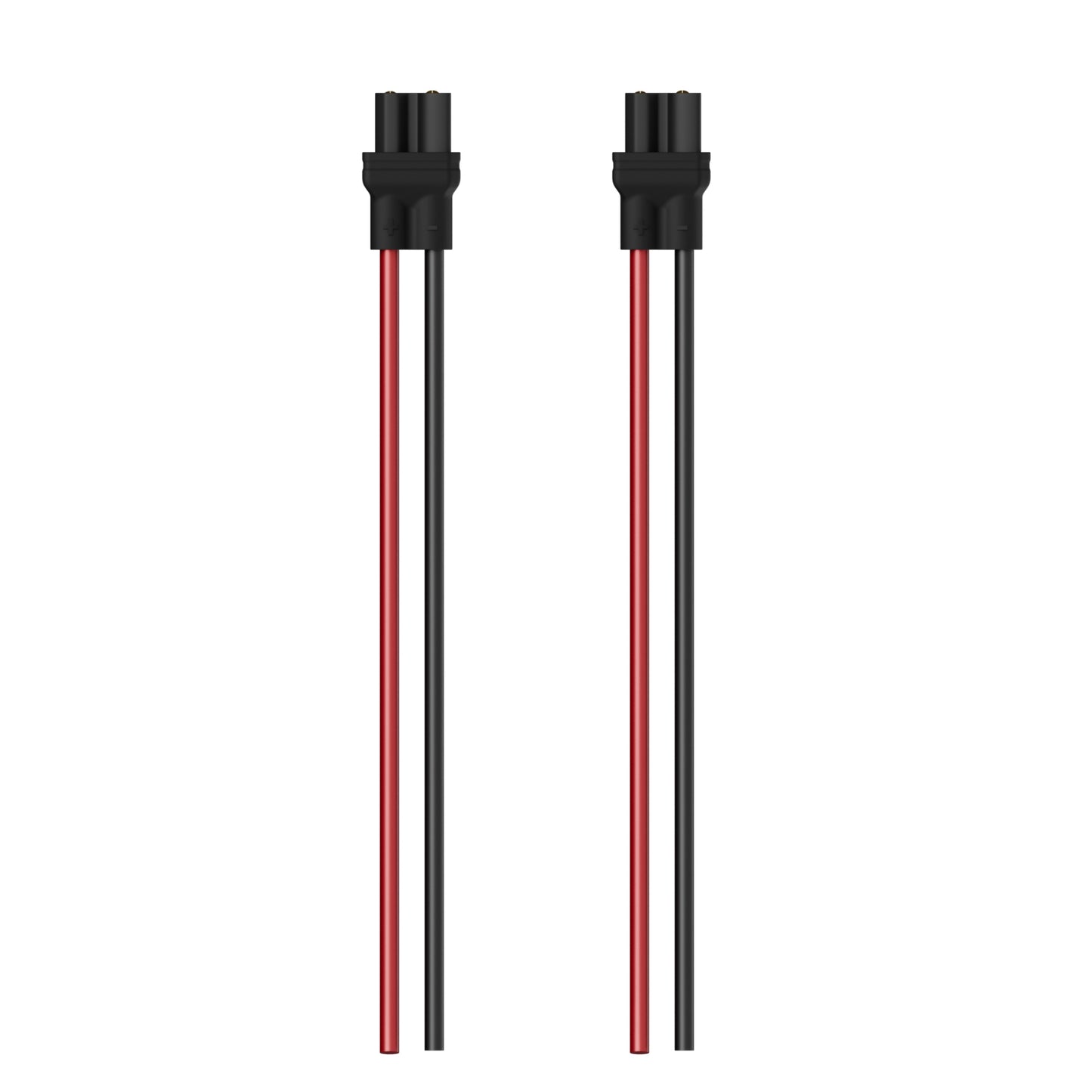 Jungtis FLYWOO XT30UP-F juodas Pigtail 18awg lizdas (2 vnt.) 