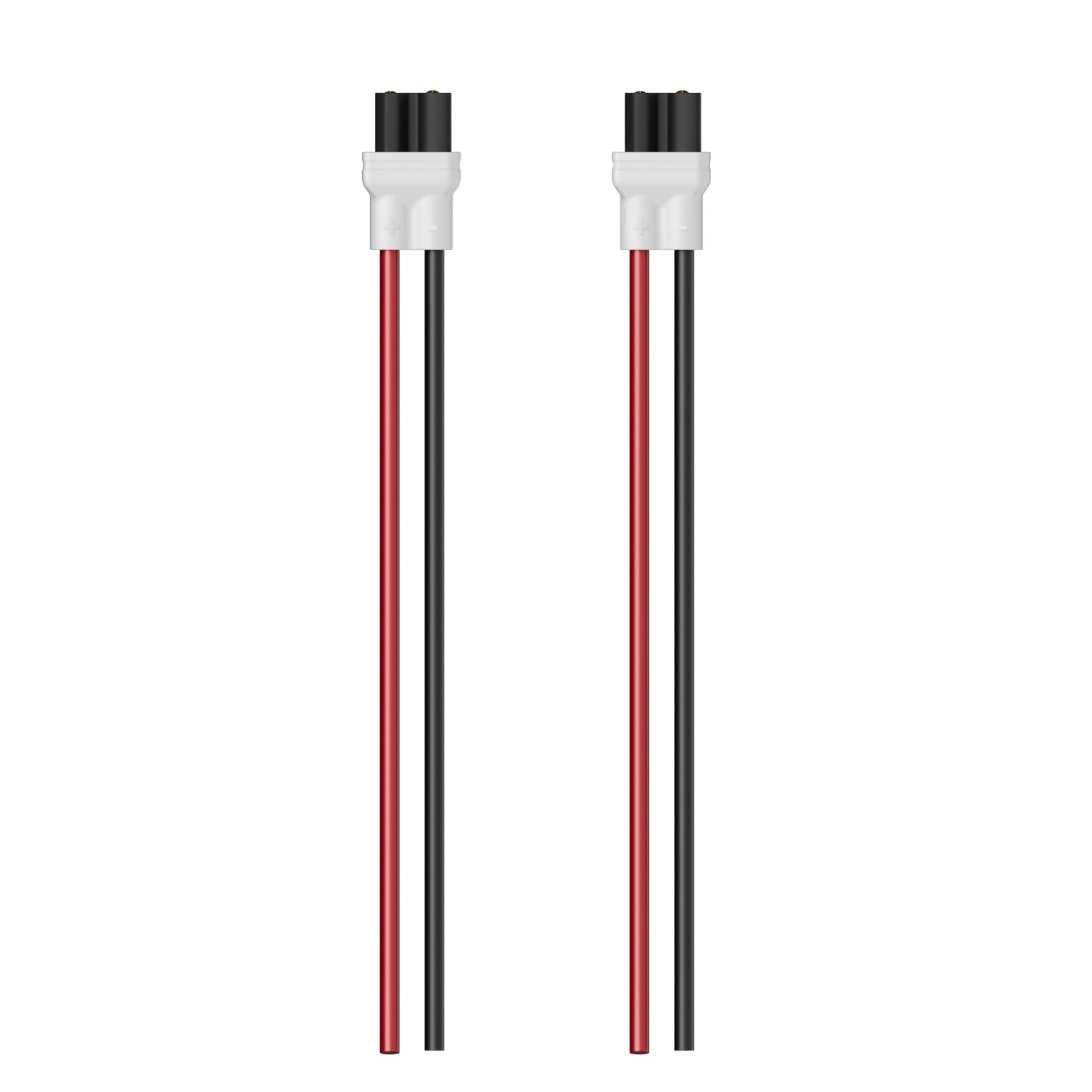 Jungtis FLYWOO XT30UP-F baltas Pigtail 18awg lizdas (2 vnt.) 