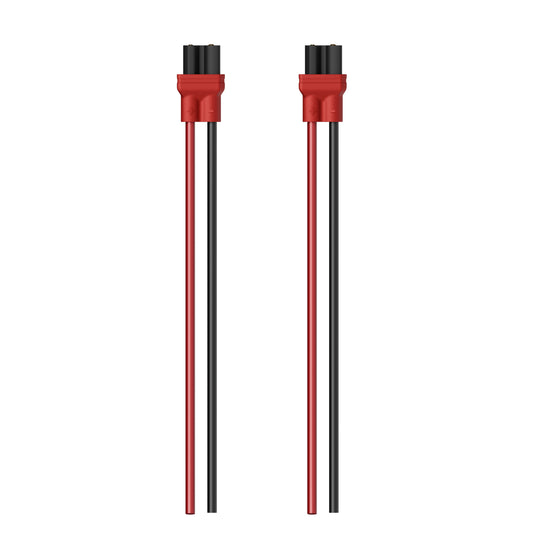 Jungtis FLYWOO XT30UP-F raudona Pigtail 18awg lizdas (2 vnt.) 