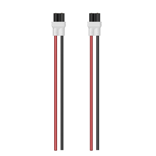 Jungtis FLYWOO XT30UP-F raudonas Pigtail 20awg lizdas (2 vnt.) 