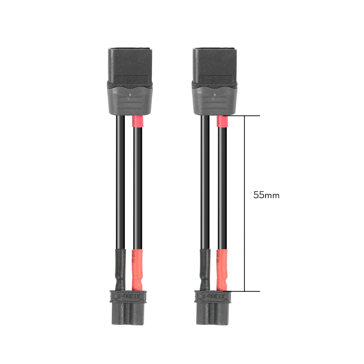 Adapteris FLYWOO XT30U kištukas į XT60H kištuką (2 vnt.) 