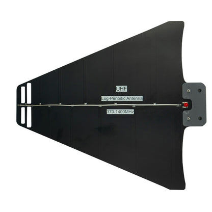 Belaidė klevo antena UHF logaritminiu periodiniu SMA kištuku (370–1400 MHz) 