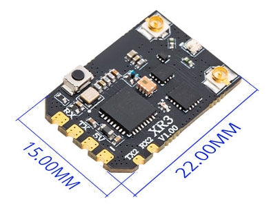 Receiver RadioMaster XR3 Nano Multi-Frequency 868/915MHz + 2.4GHz Diversity
