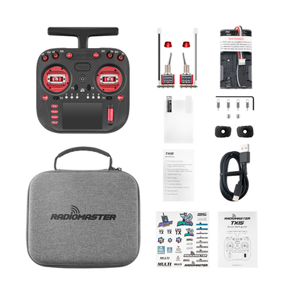 Controller RadioMaster TX15 Max ExpressLRS Red