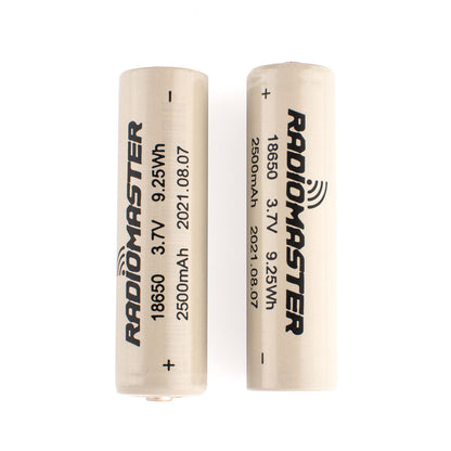 7899 1 battery radiomaster 18650 2500mah