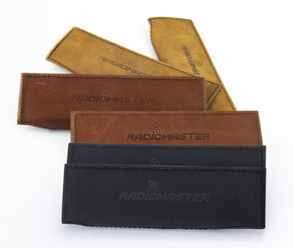 8157 2 leather side grips radiomaster for tx16s mkii cowboy